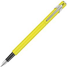 Caran d`Arche Fountain pen 849 Fluo Line, F, yellow