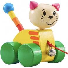 Ziehspielzeuge reduziert Selecta 62035 Tinka Cat Pull Up Toy, 12 cm