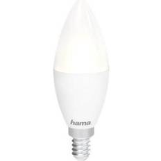 E14 led dimmable Hama WLAN LED bulb E14 5,5W white dimmable Candle 176602