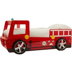 Red Childbeds Kid's Room Premier Housewares Red Fire Engine Bed For Toddlers Babies