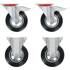 vidaXL 24 pcs Casters 160 mm