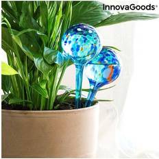 Blu Annaffiatoi InnovaGoods AUTOMATIC WATERING GLOBES AQUALOON