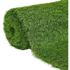 Verde Bordes de Césped vidaXL Artificial Grass 1x10m