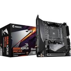 B550 - Socket AM4 Cartes Mères Aorus B550I PRO AX 1.0 Mini-ITX Motherboard with Dual M.2, SATA 6Gb/s, USB 3.2 Gen 1, USB 3.2 Gen 1 WIFI 6, 2.5 GbE LAN PCIe 4.0