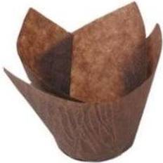 Diverse Muffinsform Tulipan Ø50x95 Brun,10 pk 100 stk/krt Muffinform