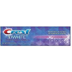 Crest Toothbrushes, Toothpastes & Mouthwashes Crest 3D White Radiant Mint Teeth Whitening