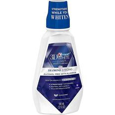 Alcohol-Free Toothbrushes, Toothpastes & Mouthwashes Crest 3D White Luxe Diamond Strong Clear Mint 946ml