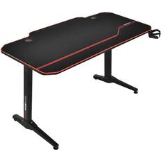 Costway T-Shaped Gaming Desk - Black