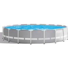 Round Pools Intex Prism Frame Round Pool Set Ø5.5x1.2m