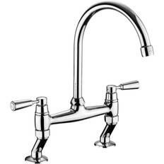 Taps Rangemaster TBL3CM/CM Traditional Dual Lever Chrome