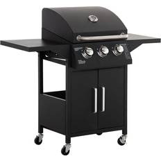 Wheels Gas BBQs OutSunny 3 Burner BBQ