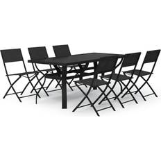 vidaXL 3102919 Ensemble repas de patio, 1 Table incluse 6 Chaises