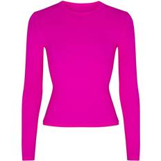 Pink - Women Tops SKIMS Fits Everybody Long Sleeve T-shirt