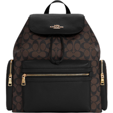 Coach Baby Backpack in Signature Canvas - Gold/Brown Black