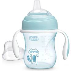 Chicco Transition Cup träningsmugg med handtag 4m Blue 200 ml