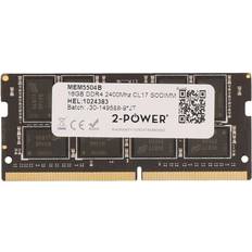 16 GB - CL17 - SO-DIMM DDR4 RAM Memory 2-Power 16GB DDR4 2400MHz CL17 SODIMM Memory replaces KCP424SD8/16