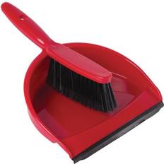 Red Brushes Bentley Jantex Soft Dustpan and Brush Set