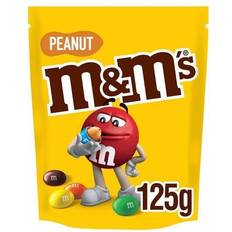 Food & Drinks M&M´S Crunchy Peanut & Milk Chocolate Bites Pouch Bag 125g