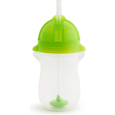 Munchkin Babyudstyr Munchkin Drikkeflaske fra Weighted Straw Cup Lime (12m