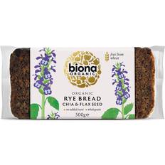 Biona Organic Rye Bread With Chia & Flax Seed 500g