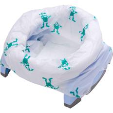 Blue Potties & Step Stools Potette Plus Convertible Travel Potty, White/Blue