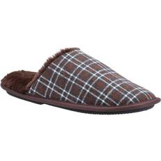 Mikrofiber Innetofflor Fleet & Foster Mens Rhys Slippers (11 UK) (Brown)