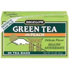 Peach Tea B79032 Bigelow Green Tea With Peach -6x20 Ea