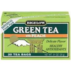 Lemon/Lime Tea Bigelow B79032 Bigelow Green Tea With Peach -6x20 Ea