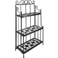 tectake Mosaic 3 Levels Plant Stand 114cm Planteopsats
