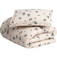 Garbo and friends blueberry Garbo&Friends & Blueberry Muslin Sengesæt 100x140 + 40x45 Muslin 100x140cm