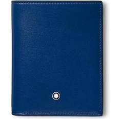 Montblanc Meisterstuck Compact Leather Wallet Blue/Black