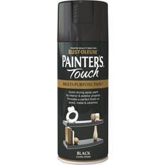 Rust-Oleum AE0040026E8 Painters Touch Wood Paint Black 0.4L