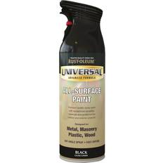Black gloss paint Rust-Oleum AE0160003E8 Universal All Surface Black Gloss Spray Wood Paint Black 0.4L