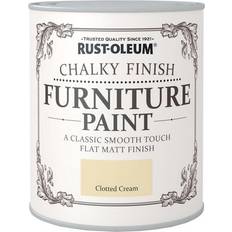 Rust-Oleum Chalky Finish Paint Clotted Cream Wood Paint