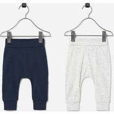 Bambino Pantaloni Name It Pantaloni Nbnomolus Dark Sapphire 2 Pack - Multicolore