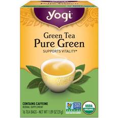 Yogi Organic GreenTea Pure Green 16 Tea