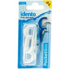 Idento floss & stick Idento Floss and Stick, TravelBox blå 6 stk.