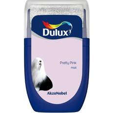 Pretty pink dulux Dulux Tester Pot Pretty Emulsion Wall Paint, Ceiling Paint Pink