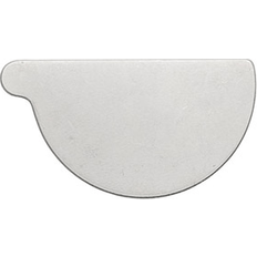 Plastmo retro zink tagrender Plastmo endebund højre 280mm Retro Zink 5760801