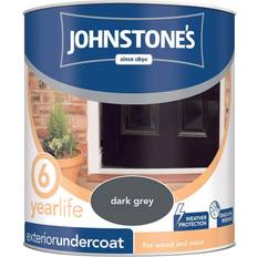 Johnstones Paint on sale Johnstones Exterior Undercoat Paint, 750ml Metal Paint Grey 0.75L