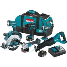 Set Makita XT610 LXT 6 Pieces Combo Kit (2x3.0Ah)