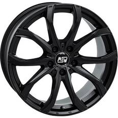20 tuumaa - 5/112 Auton vanteet MSW 48 Matt Black Wheel 8.5 x 20