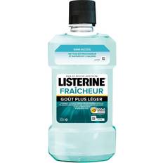 Fluor Bains de bouche Listerine Fraîcheur Bain de Bouche Sans Alcool 500ml