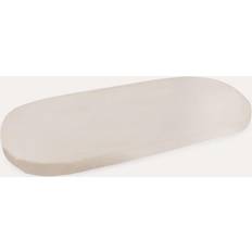 The Little Green Sheep Organic Moses Basket & Blankets, Cream