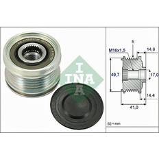 Gasolina Generadores Mercedes INA 535 0101 10 Rueda Libre Alternador 41 SE Requiere Herramiente Especial Para Montaje