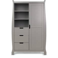 OBaby Stamford Sleigh Double Wardrobe Taupe