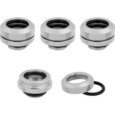 Hydro X Series XF Hardline 14mm Chrome Fittings 4-Pack