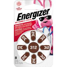 Hearing aid battery 312 Energizer 8Pk Hearing Aid Battery AZ312DP-8 Unit: EACH