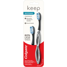 Colgate Toothbrushes Colgate Keep Manual Toothbrush Floss Tip Whitening Starter Kit