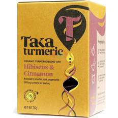 Hibiscus matvaror Taka Turmeric Golden Hibiscus Tea Sachets